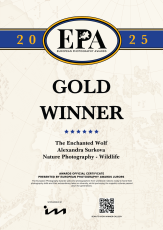 EUROPEAN PHOTOGRAPHY AWARDS 2025: NATURE PHOTOGRAPHY. GOLD WINNER.